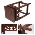 thumbnail image 2 of SHISUYAN Wooden Bench Stool Foot Step Stool Short Wood Riser Stools Counter Potted Planter Holder Risers for Living Room Bedroom Home Decors, 2 of 8