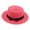 Z19-Watermelon Red, variant on XINPING Women's Bow Straw Boater Sun Hat, Packable Breathable Wide Brim Beach Vacation Hat with Bow Band for Casual Summer Wear and Travel