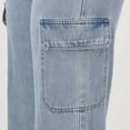thumbnail image 6 of Sngxgn Womens High Waisted Jeans Flare Stretch Casual Denim Pants(Blue,XXL), 6 of 7