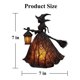 thumbnail image 1 of Halloween Witch Lamp, Gothic Spooky Witch Decor with Holding Lantern, Table Lamp Light for Home, Porch,Party Decor, 1 of 5