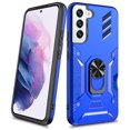 thumbnail image 4 of Tough Ring Holder Case with Card Slot for Samsung Galaxy S22 5G - Blue, 4 of 4