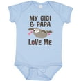 thumbnail image 3 of Inktastic My Gigi and Papa Love Me Girls Baby Bodysuit, 3 of 5