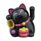 thumbnail image 4 of Colección de figuras de gato de dibujos animados con brazo que agita, adorno Feng Shui para oficina Negro, 4 of 9