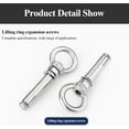 thumbnail image 4 of M14x150mm-M14x300mm Expansion Bolts Heavy Duty Bolts Anchor Fastener, 304 Stainless Steel Lifting Bolts,M14x200mm, 4 of 5