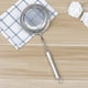 thumbnail image 5 of Cuchara de colador de acero inoxidable, olla caliente, cuchara ranurada, espumadera, cucharón para servir alimentos, colador para freír, utensilio de cocina para restaurante en casa, 12cm (plata), 5 of 5