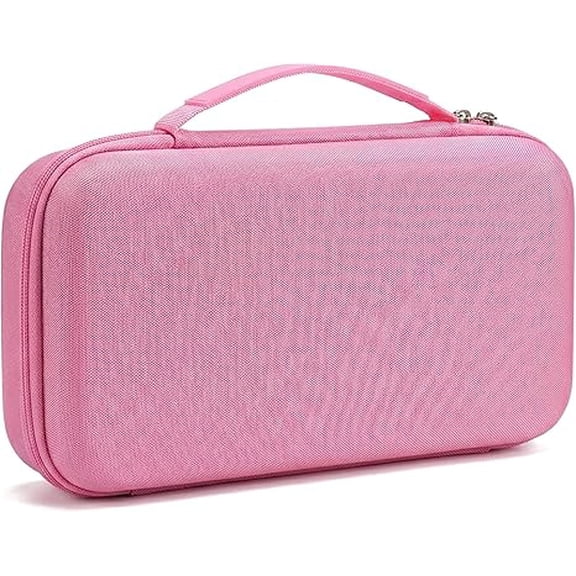 Fleurvie Case for Halo Bolt 58830/57720/ Air 58830/ ACDC Max 55500/ PaL 1000/ Air 1750/ Ultimate 2 Portable Emergency Power Kit, Holder for Car Jump Starter and Extra Accessory- Pink (Box Only)