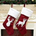 thumbnail image 5 of Calcetines Navideños KAIYANG 2 Piezas Forma de Caramelo Decoración de Navidad, 5 of 5