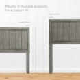 thumbnail image 6 of Modway Robbie Twin Wood Headboard in Gray, 6 of 9