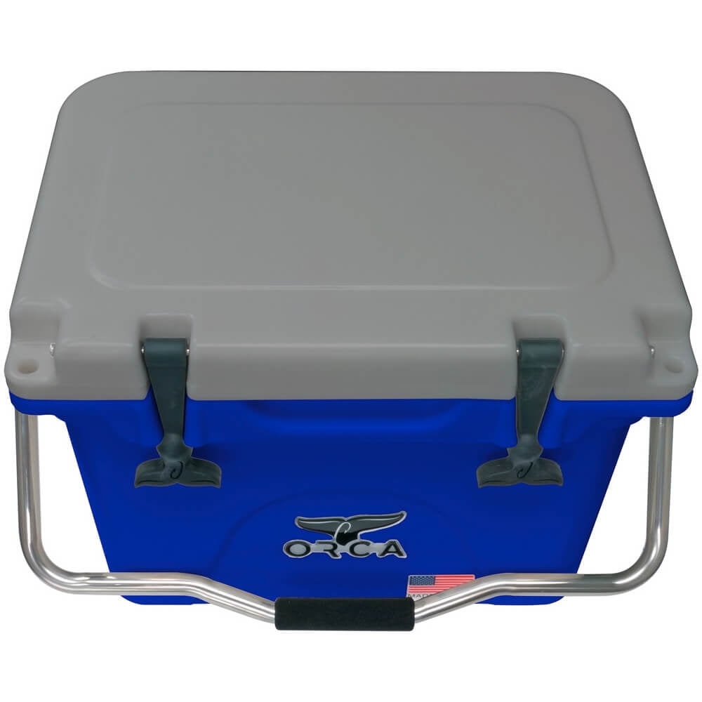 ORCA Coolers ORCBLGR021 Collegiate Blue & Grey 20 Quart Cooler