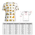 thumbnail image 2 of Excavator Construction Vehicle Truck Women's T-Shirt Short Sleeve T Shirts Tops Tee Ladies Loose T, 2 of 6