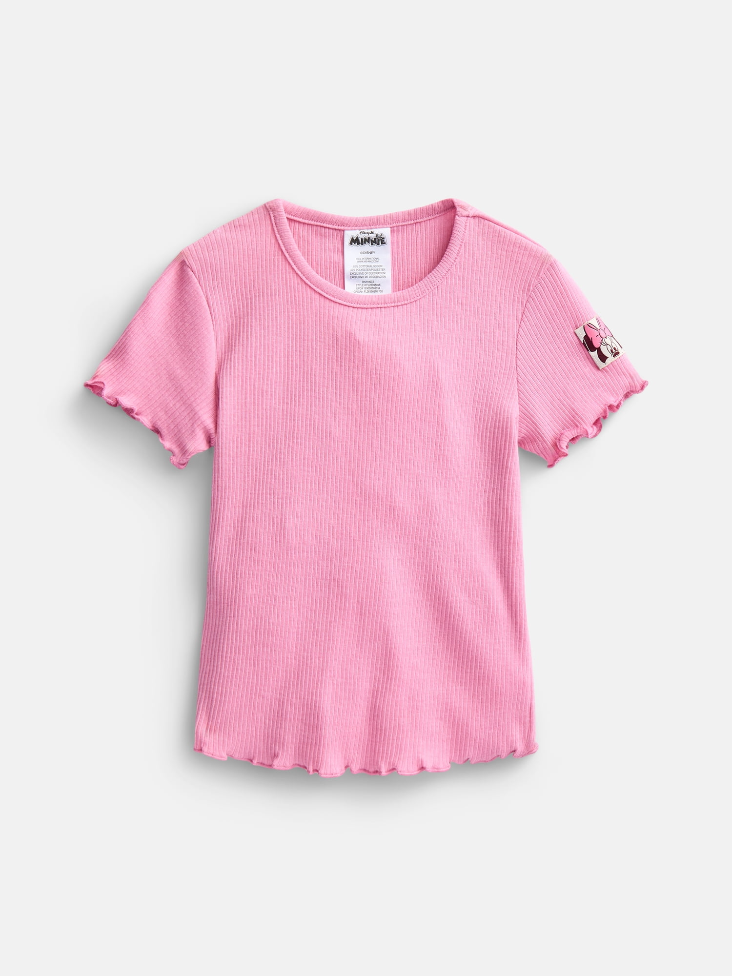 Minnie Mouse Toddler Girls Short Sleeve Tee and Cotton Skirtall Set, 2 Piece, Sizes 12M-5T