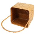 thumbnail image 4 of Decorative Woven Flower Basket Square Shape Suitable For Weddings Lightweight 1Pack, 4 of 5