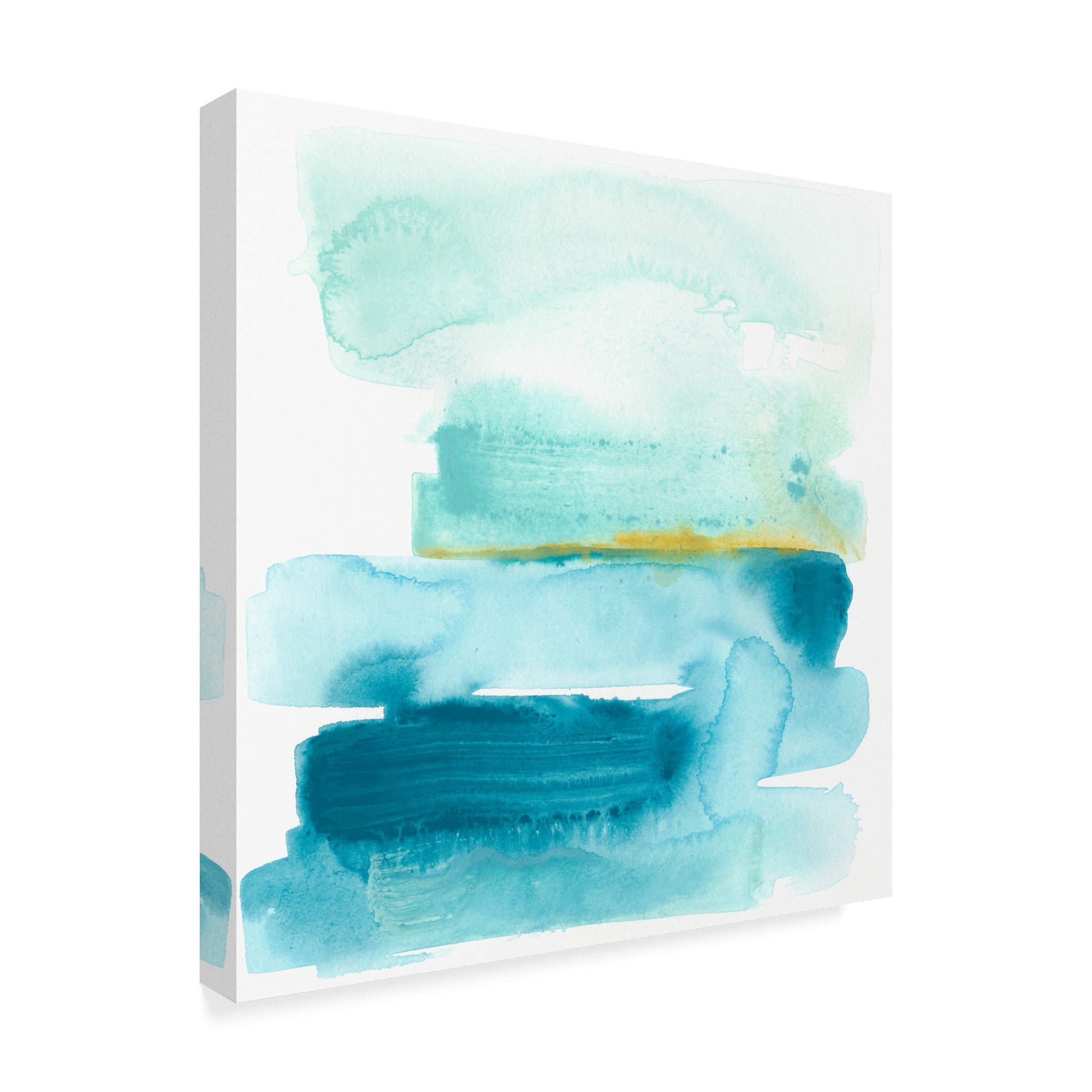 Trademark Fine Art 'Liquid Shoreline I' Canvas Art by June Erica Vess
