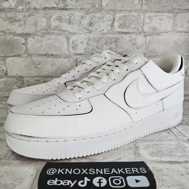 Ni&ke AIR FORCE 1/1 COSMIC CLAY White Sneaker CZ5093 100 Men's Size 13