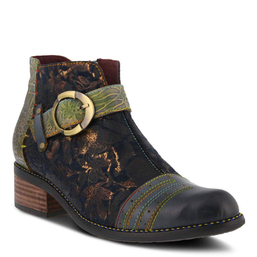 L'Artiste - Lartiste Georgiana Boots Blue Multi - Walmart.com - Walmart.com