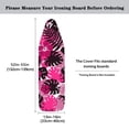 thumbnail image 5 of HELLHERO Ironing Board Cover Durable Replacement Accessories Easy Fit Ironing Cover Protector Soft and Comfortable, Rose, 5 of 5