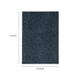 thumbnail image 4 of Mainstays Traditional Navy Heather Shag Indoor Accent Rug, 1'8" x 2'10", 4 of 8