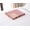 Blush, Pink, variant on 50" X 70" Beige And Pink Floral Cotton Quilted Kantha Throw Blanket with Embroidery