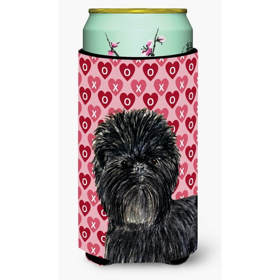 Affenpinscher Hearts Love and Valentines Day Portrait Tall Boy Hugger