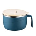 thumbnail image 2 of Stainless Steel Insulated Ramen Bowl With Lid Thermal Serving Dish For Hot Soup And Cold, 2 of 3