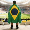 thumbnail image 6 of QASIEATN Fan Flag Cape for s National Design Shoulder Flag Shawl Lightweight Breathable Sports Celebration Wear for Women Daily Wear Casual Accessories Wraps for Women, 6 of 6