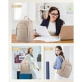 thumbnail image 5 of Lovevook Laptop Backpack for Women, Large Business Travel Work Bag Fits up 17.3" Laptop, Functional Nurse Teacher College Computer Bag Perfect Daypack, 5 of 9