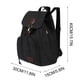 thumbnail image 3 of Mochila de senderismo Cmunyle con depósito de agua, de lona, ligera, para viajes, para mujer y hombre, reflectante, para moto, ideal para viajes, senderismo, ciclismo, camping., 3 of 7
