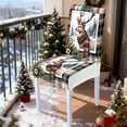 thumbnail image 3 of RKSTN Christmas Stretch Chair Cover Protective Cover Washable Chair Cover, Christmas Home Decoration C, 3 of 5
