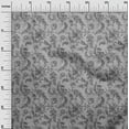 thumbnail image 3 of oneOone Polyester Spandex Gray Fabric Jacobean Floral Craft Projects Decor Fabric Printed By The Yard 56 Inch Wide, 3 of 4