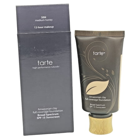 Tarte Amazonian Clay 12-Hour Full Coverage Foundation SPF 15 Medium Honey BNIB