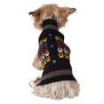 thumbnail image 1 of Holiday Time Pull pour chien noir Paw Cardigan, 1 of 3