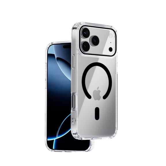GadgetCom Phone Case Compatible with Apple iPhone 17 Pro Max , Magnetic Case Anti-drop TPU PC Cover Shell