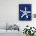 thumbnail image 3 of Trademark Fine Art 'White Starfish On Blue B' Canvas Art by Fab Funky, 3 of 3
