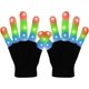 thumbnail image 1 of Guantes LED, juguetes geniales, guantes iluminados para niños, luces para los dedos, juguetes para niños intermitentes para regalos de fiesta de Navidad (L), 1 of 5