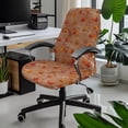 thumbnail image 2 of POLERO Elastic One Piece Office Rolling Chair Cover for Living Room, Elastic Cloth Breathable High Back Chair Slipcover with Anti Dust, 2 of 7