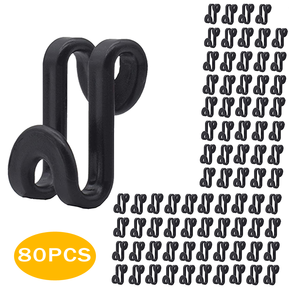 Clothes Hanger Connector Hooks Hanger Extender Clips Plastic Hanger