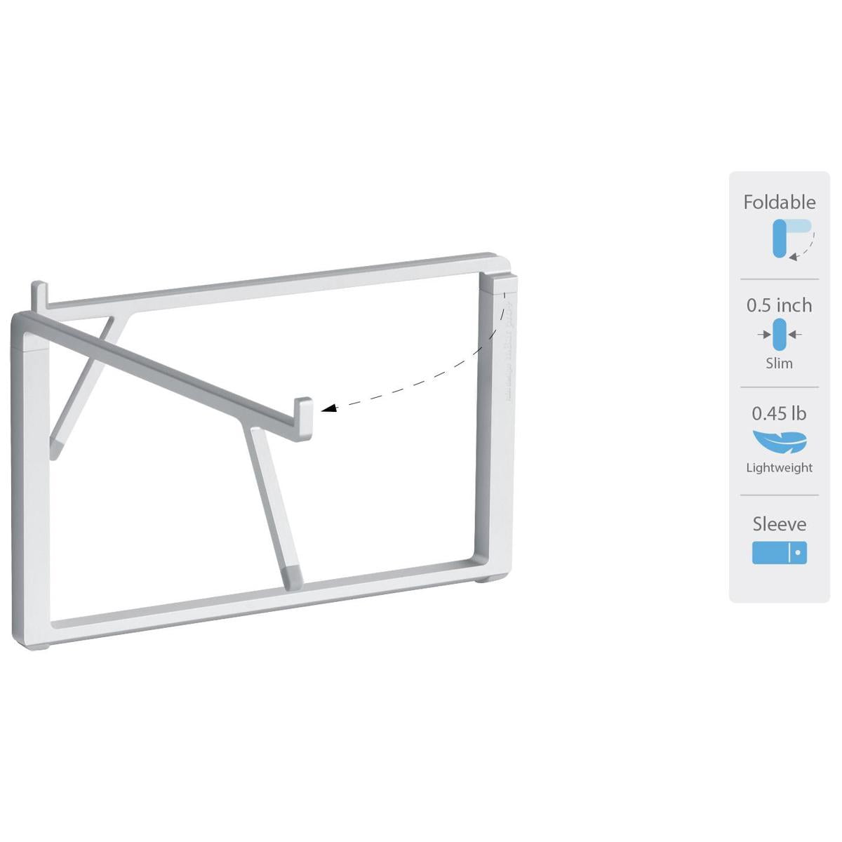 Prestige 10084 Rain Design M-Bar PRO+ Foldable Laptop Stand silver
