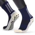 thumbnail image 2 of Calcetines de fútbol antideslizantes para hombres Calcetines largos atléticos Deportes absorbentes, 2 of 8