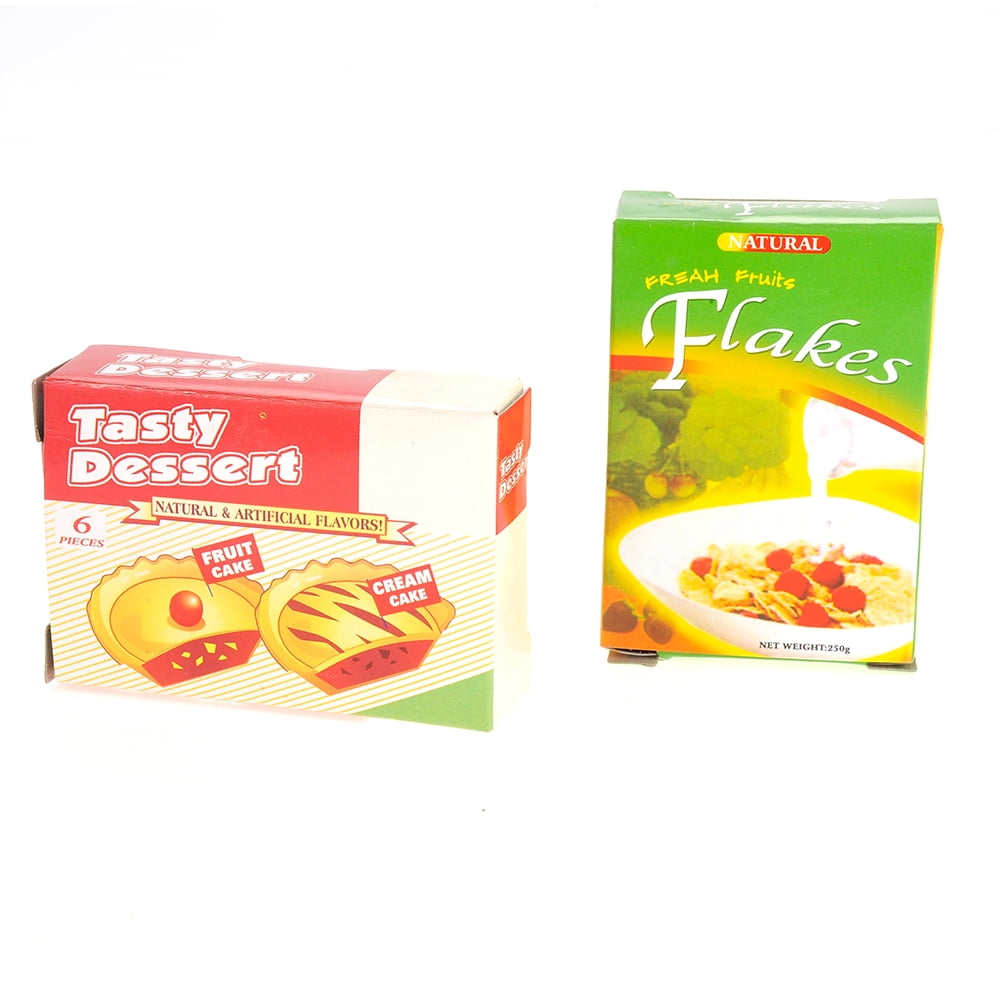 PlayWorld Kitchen Connection Fast Food & Dessert Play Food Set For Kids - 30 pieces - Multicolor