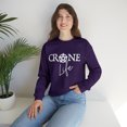 thumbnail image 7 of Crone Life Sweatshirt, Witch Maiden Mother Crone Sweatshirt, 7 of 7