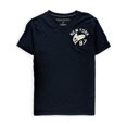 thumbnail image 1 of Aeropostale Mens New York Athl. Camiseta con cuello en V adornada, azul, mediana, 1 of 1