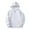 White, variant on Toddler Hoodies for Boys Girls Casual Long Sleeve Sweatshirts with Zipper Light Green Hooded Pocket Warm Fall Winter Clothes Kids Clothes Girls Size 18-24 Months