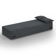 thumbnail image 5 of Miniyam 83" W 3 Seater Sofa Boneless Couches, No Assembly Needed, Modern Combination Sofa for Compact Living Rooms, Apartments, and Offices(Gray), 5 of 7