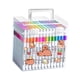thumbnail image 5 of Marcadores de pintura acrílica, rotuladores de pintura acrílica, resistentes al agua, para niños y adultos, marcadores de dibujo lavables con estuche 120 colores, 5 of 9