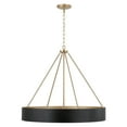 thumbnail image 5 of Capital Lighting 453041 Weller 4 Light 28" Wide Ring Chandelier - Brass, 5 of 7
