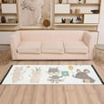 thumbnail image 2 of Yayeee Runner Rug for Bedroom 2'x6' Machine Washable Hallway Non Slip Mat, Cute Animal, 2 of 8