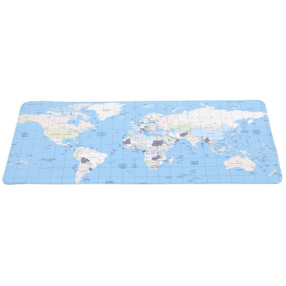 MUSEYA Desktop Pad Keyboard Pad Rubber Sky Blue for Gamers 1Set