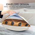 thumbnail image 4 of Yayeee Pillowcase Standard Size Set of 2 Satin Wrinkle Resistant Pillow Case, Abstract Dots, 4 of 8