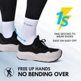 thumbnail image 5 of Men's Walking Shoes Wide Toe Box Slip-On with Arch Support, Breathable Knit Athletic Shoes Zero Drop Comfortable Shoes, 5 of 6