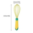 thumbnail image 3 of Whisks Plastic Handle Whisk Handle Manual Whisk Cream Whisk Dough, 3 of 8